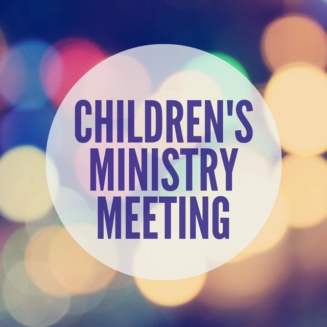 Children's Ministry Meeting Every Nation GTA Church